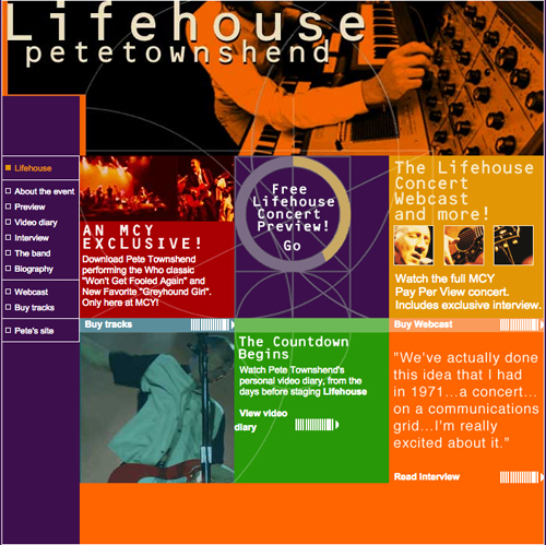 mcy.com Lifehouse page