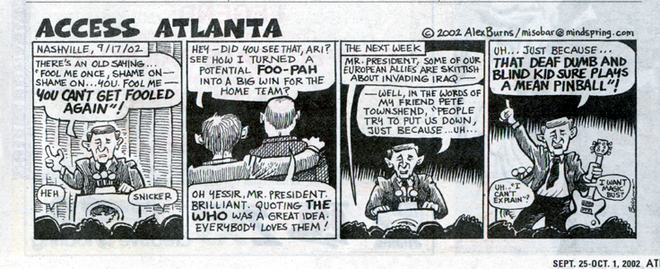 Access Atlanta cartoon