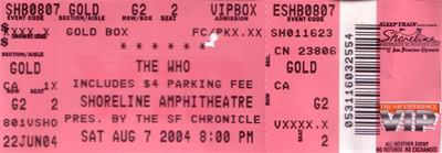 2004 Shoreline ticket