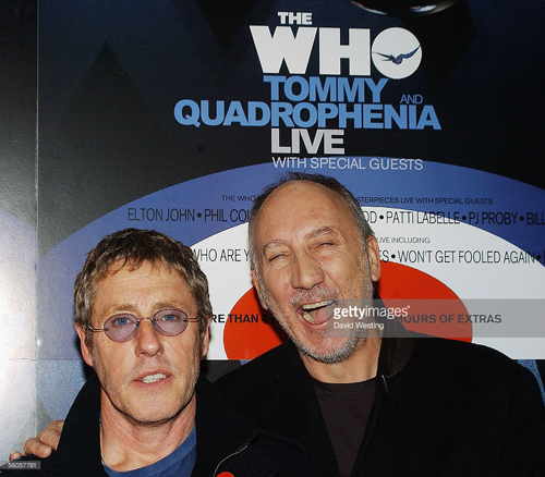 Pete Townshend and Roger Daltrey London 2005