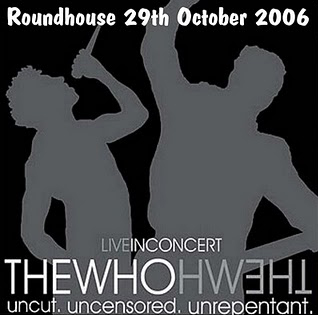 Ad for The Who at The Roundhouse 2006