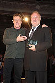 Roger Daltrey and Harvey Goldsmith