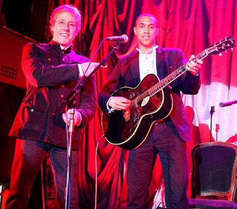 Roger Daltrey and Gael Clichy