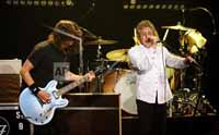 Roger Daltrey with the Foo Fighters
