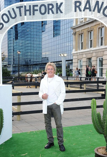 Roger Daltrey Dallas re-launch party