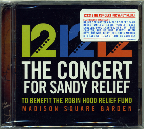 12-12-12 The Concert for Sandy Relief CD