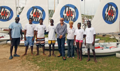The Who Antigua dinghies