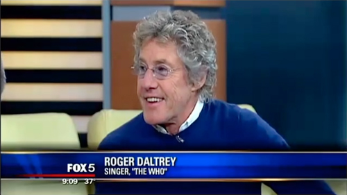Roger Daltrey Fox 5 NY 2013