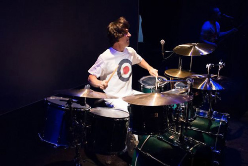 Mick Berry Keith Moon play