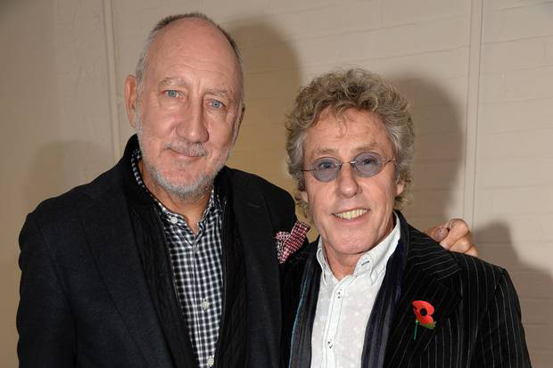 Pete Townshend Roger Daltrey 22 Oct 2013