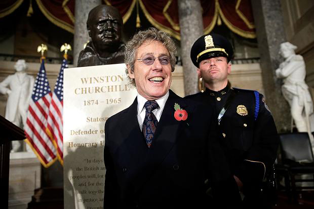 Roger Daltrey Winston Churchill Bust