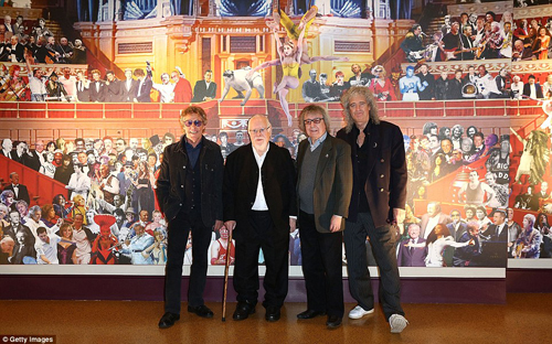 Peter Blake Royal Albert Hall painting