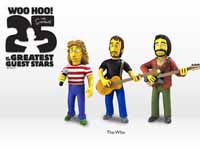 The Simpsons The Who figurines