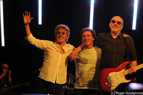 Roger Daltrey Pete Townshend Kenney Jones 2014