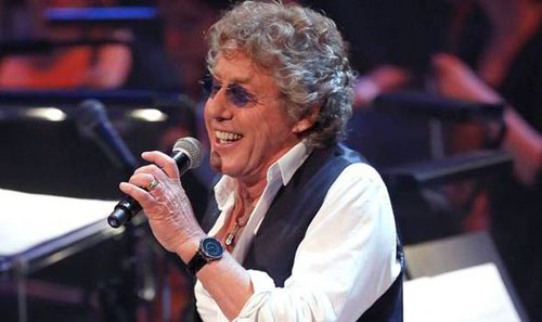 Roger Daltrey at Tim Rice tribute