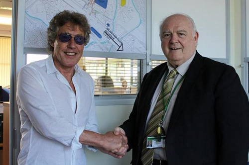 Roger Daltrey visits Ashford Borough Council