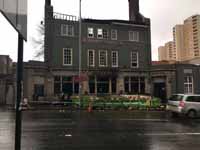 White Hart burns down