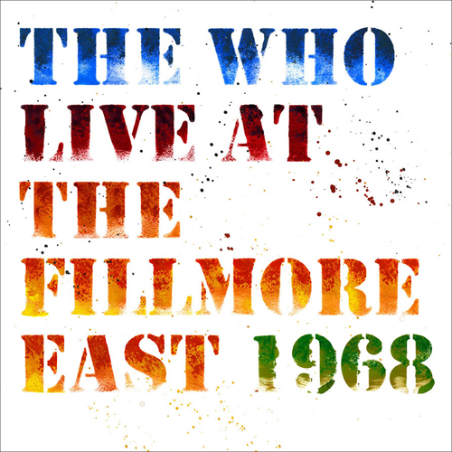 The Who Live at Fillmore East 1968 LP