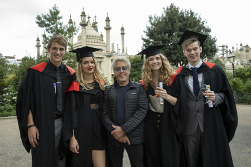 Roger Daltrey BIMM graduates