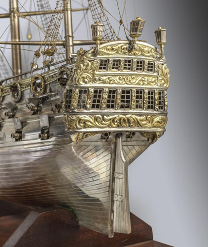 John Entwistle silver galleon