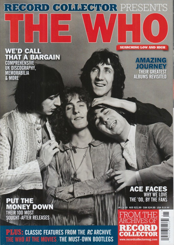 Record Collector 2021 Who cover