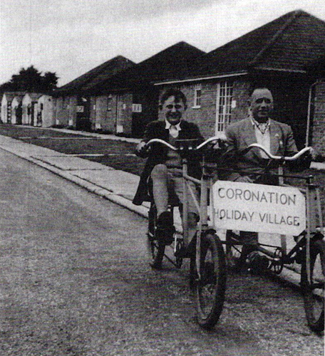 John Entwistle at Coronation Holiday Camp, 1955