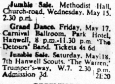Detours ad 17 May 1963