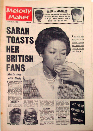 Melody Maker 7 Sep 1963