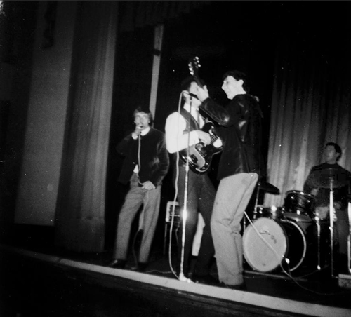 The Detours perform 1963