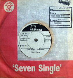Im The Face 1964 Fontana promo