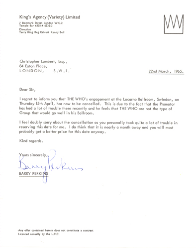 65-03-22 Swindon Rejection