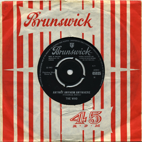 Anyway Anyhow Anywhere UK