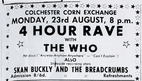 Who ad 23 Aug 1965