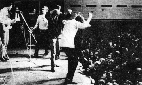 The Who at Aarhaus Hallen 1965