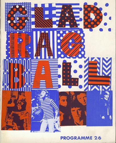 1965 Glad Rag Ball programme