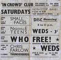 Who handbill Jan 1966