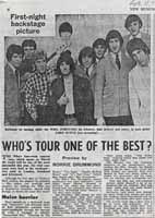 The Who Feb package tour article