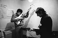 Pete Townshend John Entwistle backstage Felixstowe