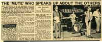 John Entwistle NME 16 Sept 1966