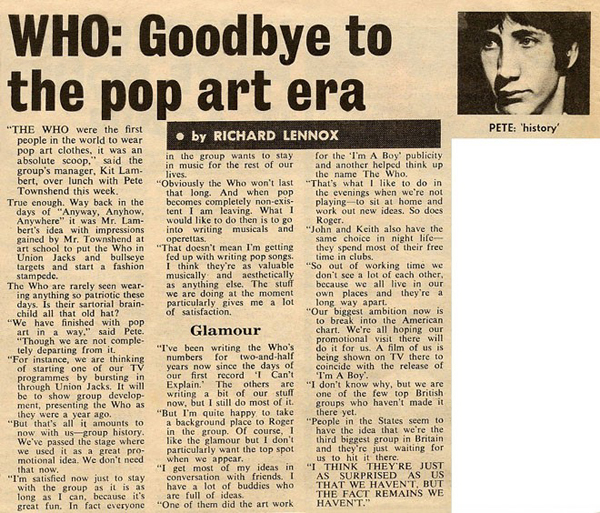 Pete Townshend DandME Oct 66