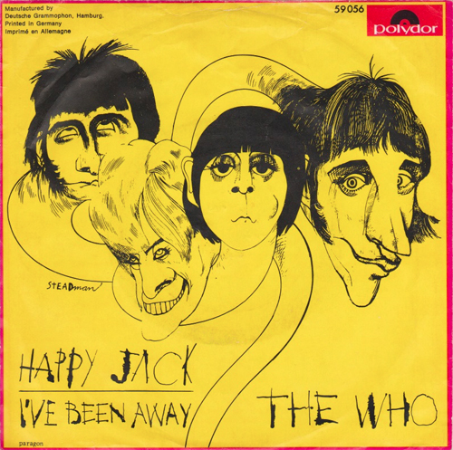 Happy Jack German picture sleeve