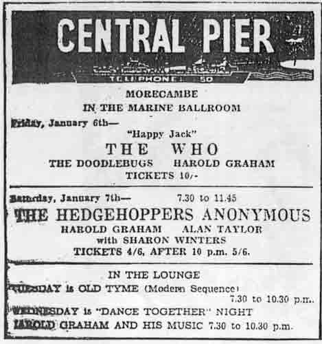 The Who ad 6 Jan 1967