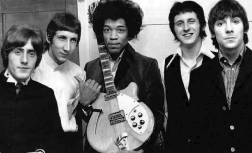 The Who with Jimi Hendrix