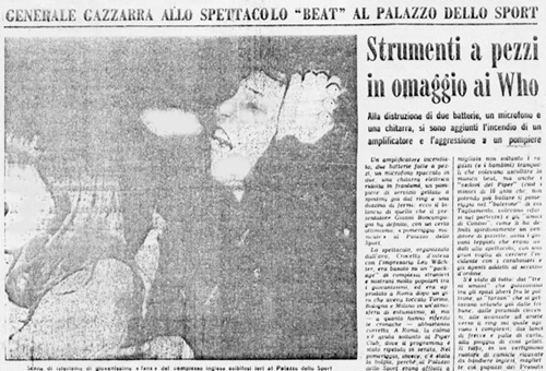 Review of The Who show Italy 1967