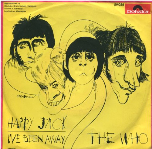 Happy Jack German picture sleeve