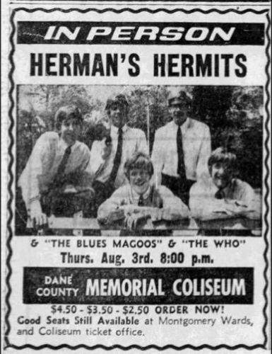 The Who ad Aug 3 1967