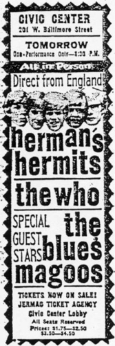 The Who ad Aug 11 1967