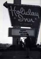 The Who Holiday Inn sign 1967