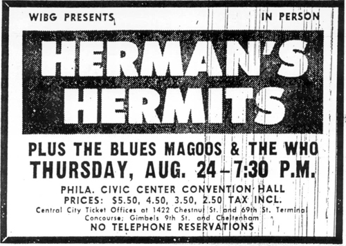 The Who ad Aug 24 1967