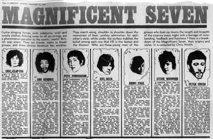 Melody Maker 9 Sep 1967